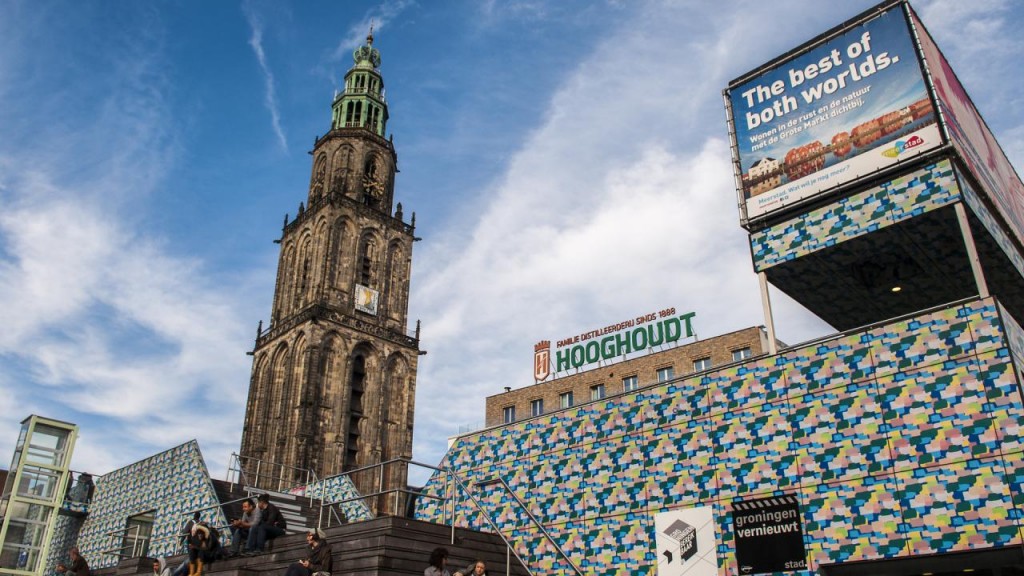 Martinitoren in Groningen, Grote Markt